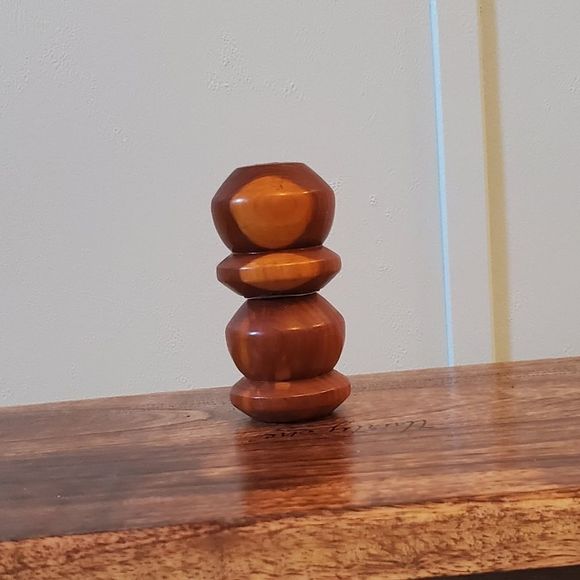 Wooden Genesea Salt + Pepper Shakers - Picture 6 of 6
